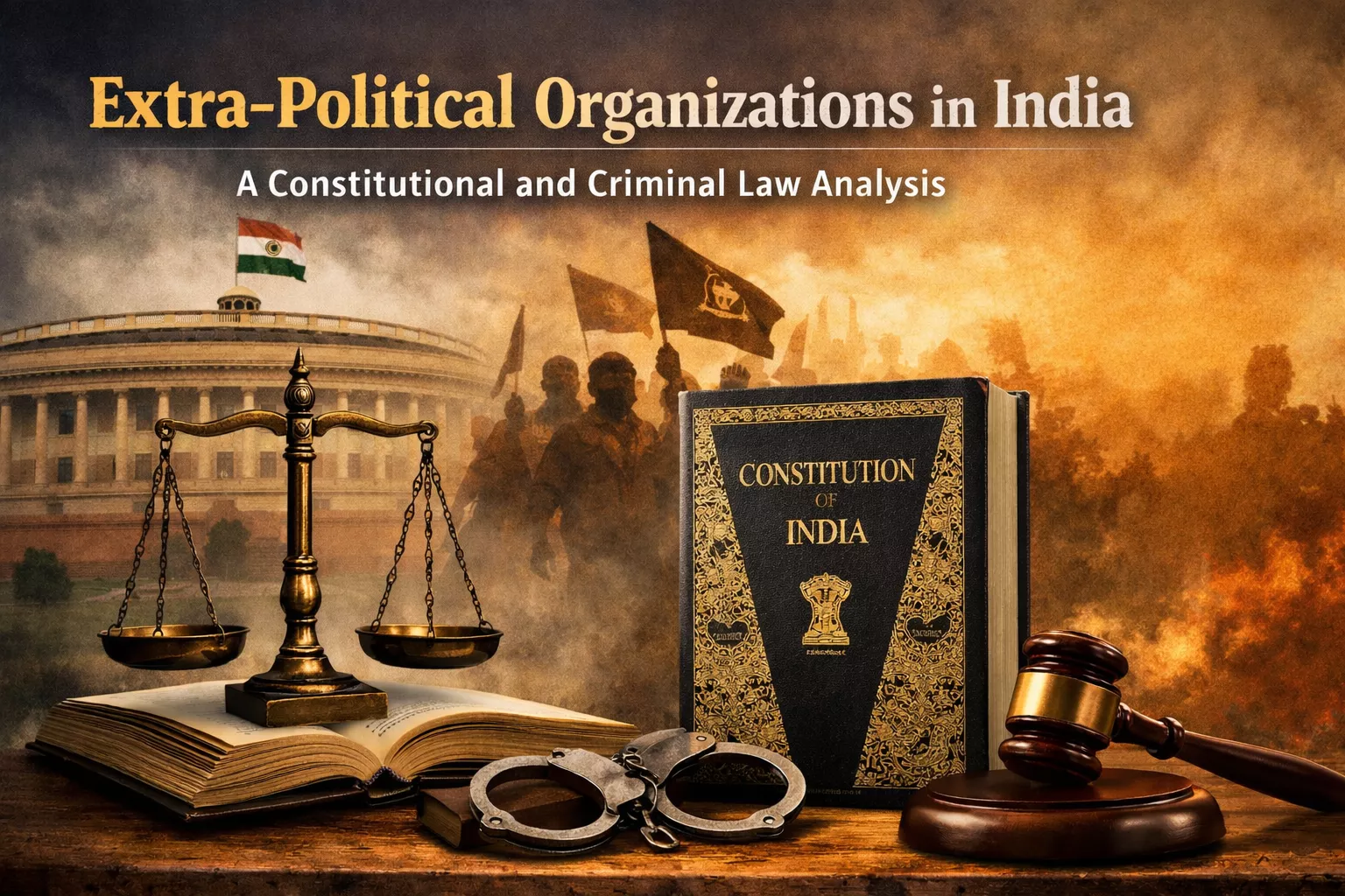 Extra-Political Organizations in India: A Constitutional and Criminal Law Analysis